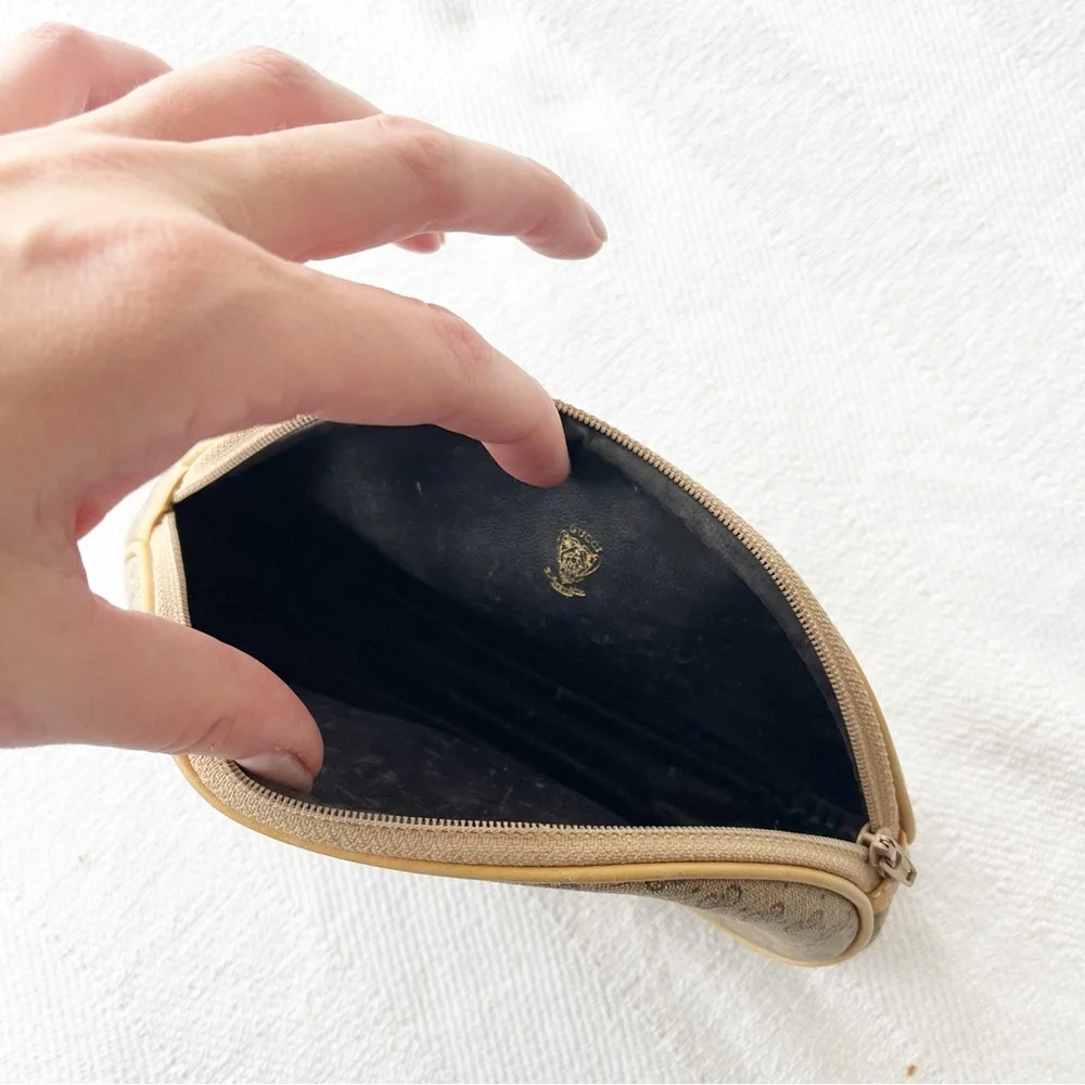 GUCCI Vintage Small Cosmetic Case Authentic GG - Picture 5 of 8